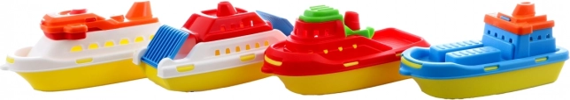 Bărcuță colorată din plastic pentru apă