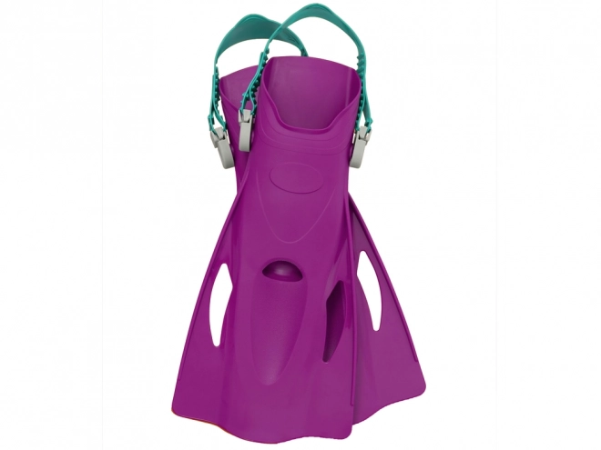 Set snorkeling Bestway cu mască, tub și labe înot roz 7+ – Roz