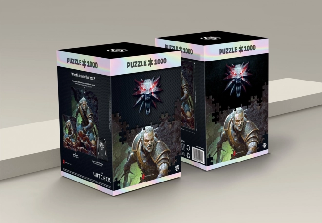 Puzzle Witcher - Lumea Întunecată 1000 piese
