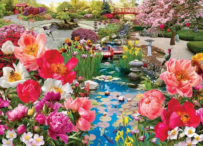 Puzzle Grădină Japoneză 1000 Piese Cobble Hill