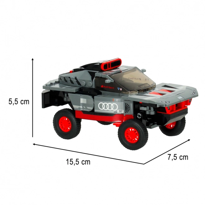 Mașină Audi RS Q e-tron de construit la scară 1:30