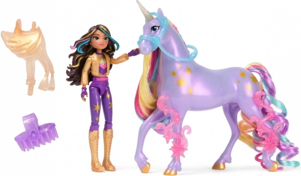 Set figurine Academia Unicornihilor Păpuși mici Sophia/Gwiazda