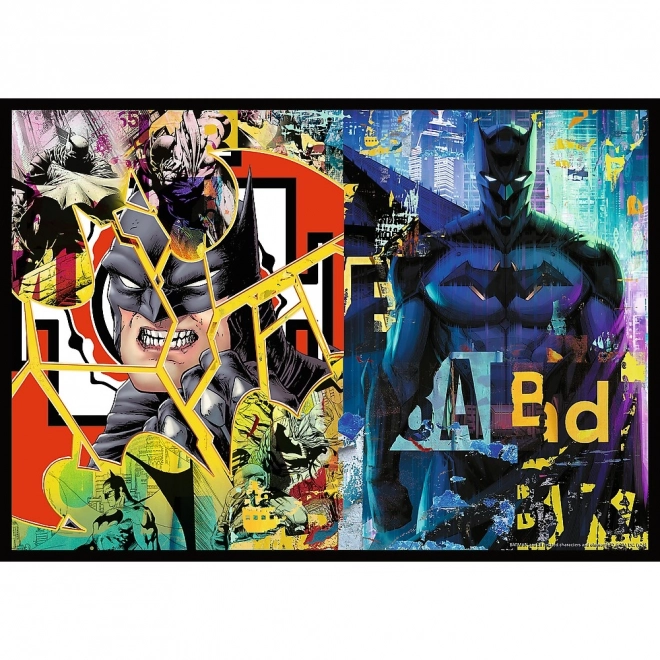 Puzzle Batman în acțiune 4x250 piese