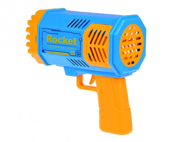Pistolă pentru bule de săpun set lumină + lichid pentru copii ZA4976