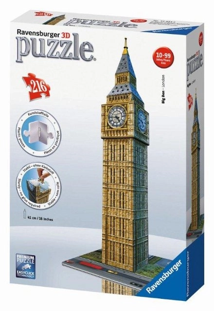 Big Ben 3D Puzzle 216 Piese