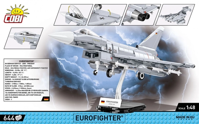 Avion Eurofighter Typhoon Armata Germaniei COBI