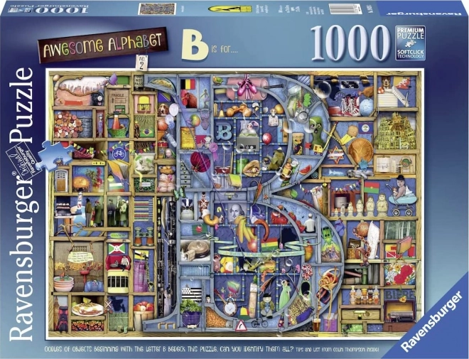 Puzzle litera B 1000 piese Ravensburger