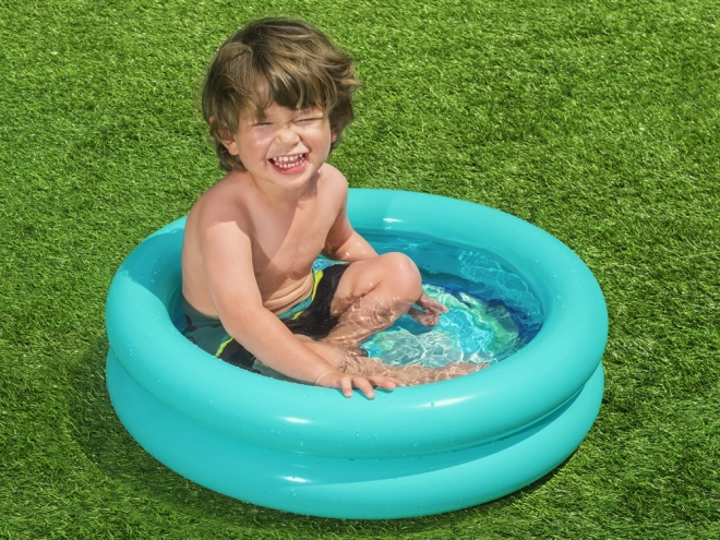 Piscină gonflabilă pentru copii Bestway cu două inele, mov