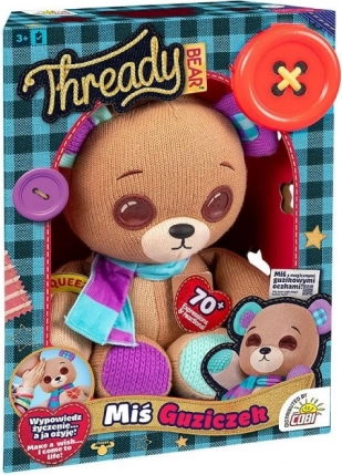 Mascotă interactivă Thready Bear Button