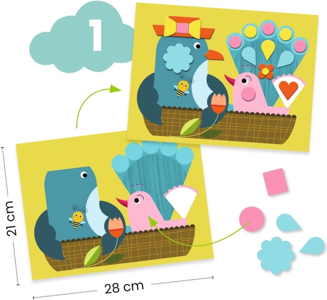 Set de activități creative pentru copii de la Djeco