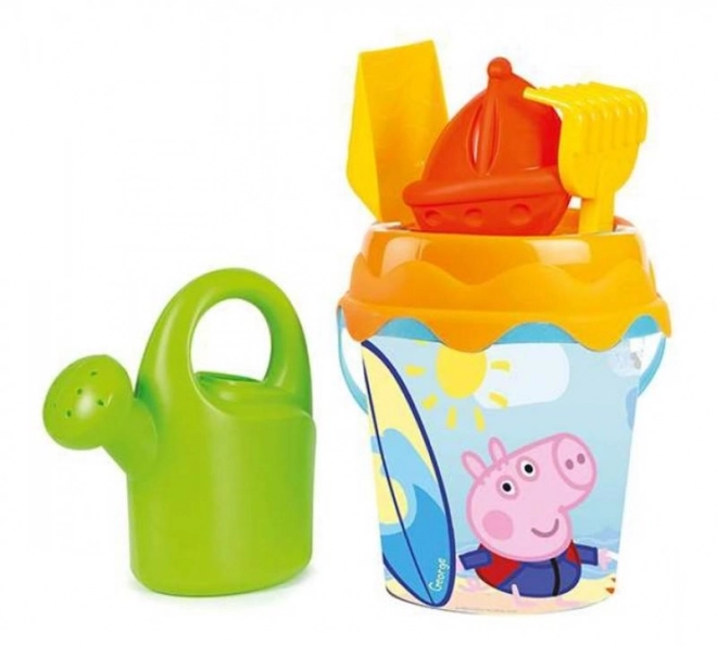 Set de joacă Peppa Pig pentru nisip cu stropitoare