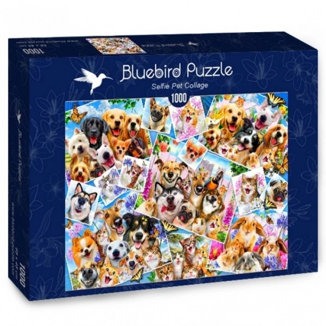 Puzzle selfie animale de la BlUEBIRD 1000 piese