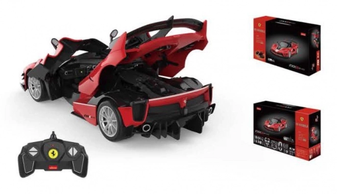 Mașină de model Ferrari FXX-K Evo RASTAR 1:18 cu telecomandă