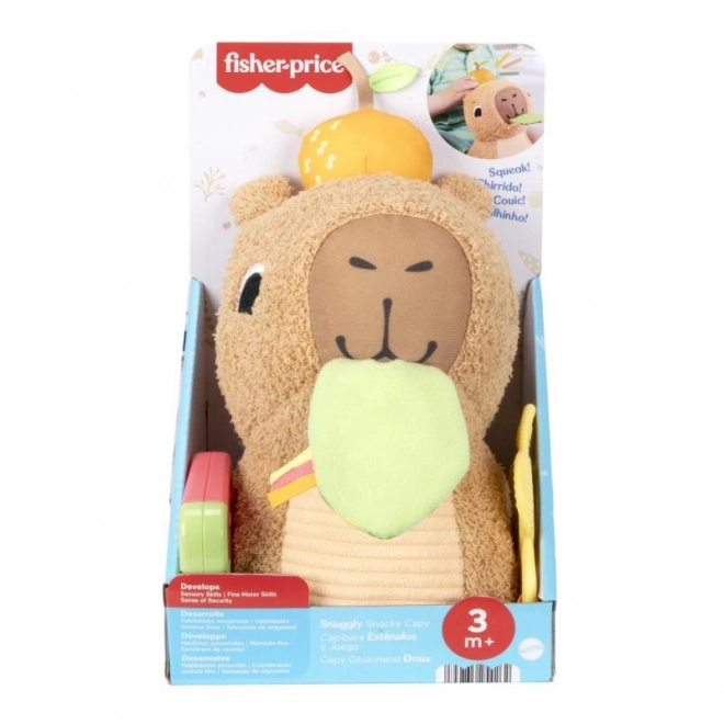 Jucărie moale capibara Fisher-Price
