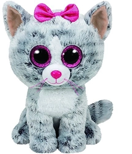 TY Beanie Boos Kiki mascotă - Pisică, 24 cm