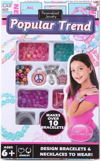Mărgele pentru realizarea brățărilor cu pandantiv set DIY