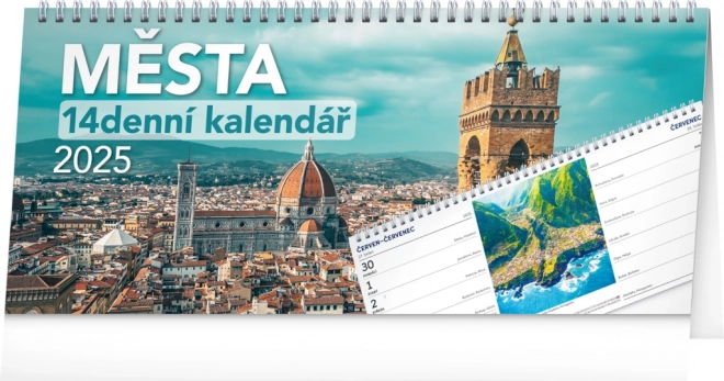 Calendar de birou orașe 2025