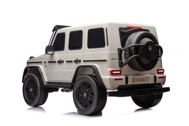 Mașină electrică pentru copii Mercedes G63 XXL albă 4x4