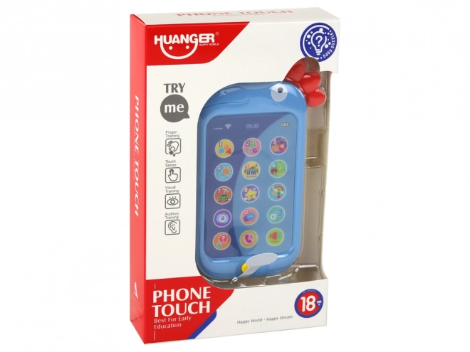 Telefon Educațional pentru Copii Wac-A-Mole Albastru