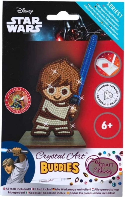 Pictură cu diamante Star Wars: Luke Skywalker