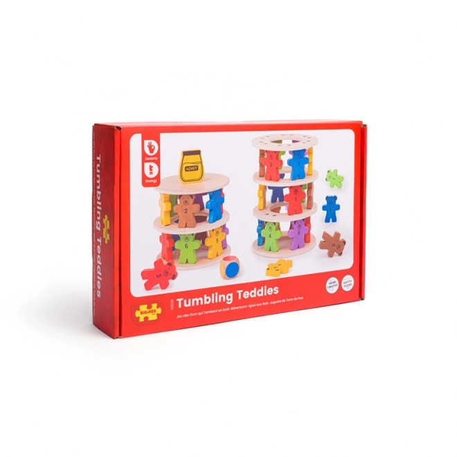 Joc turn de urși căzători Bigjigs Toys