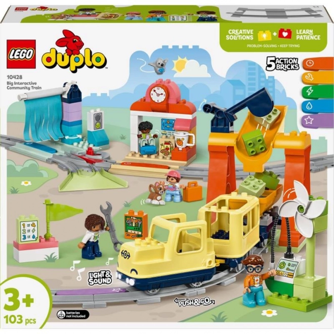 Trenul mare interactiv LEGO DUPLO