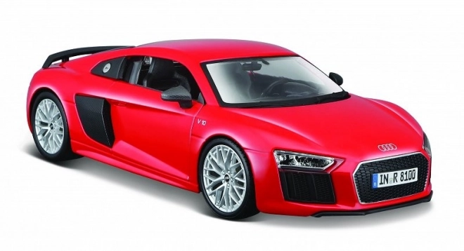 Mașină de colecție Audi R8 V10 Plus roșu, 1:24
