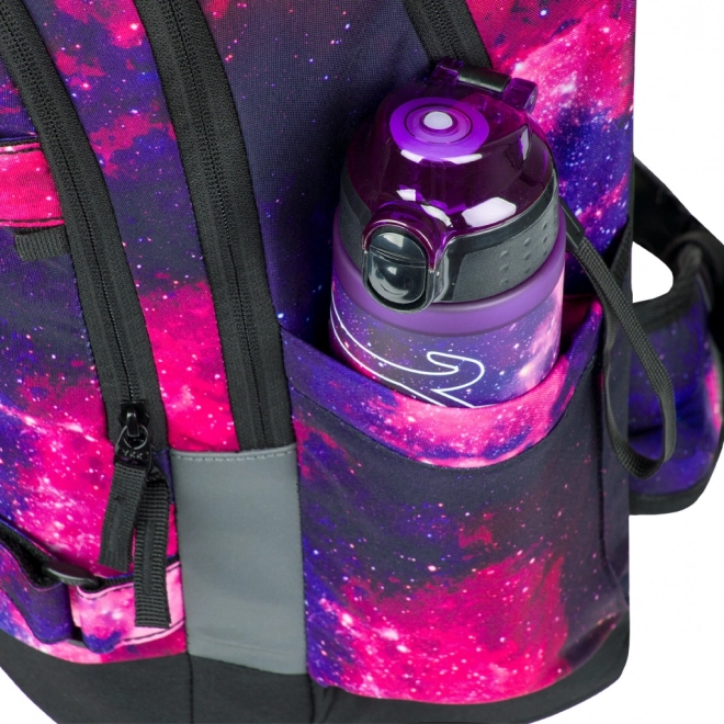 Set școlar Baagl Galaxy: rucsac, penar, săculeț