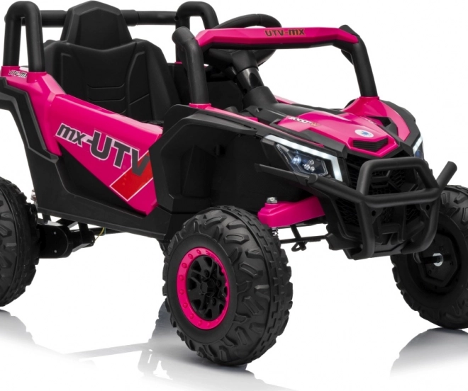Automobil electric pentru copii Buggy Madman UTV-MX roz