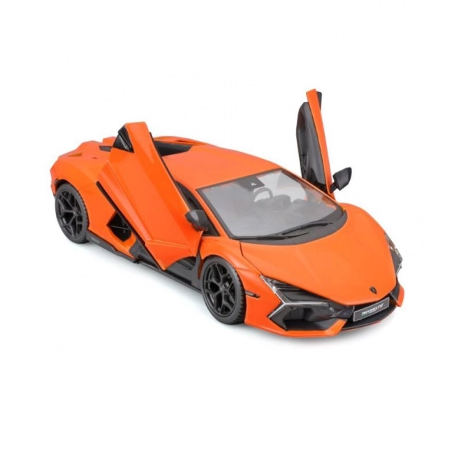 Model Lamborghini Revuelto Portocaliu Bburago 1:24 Plus