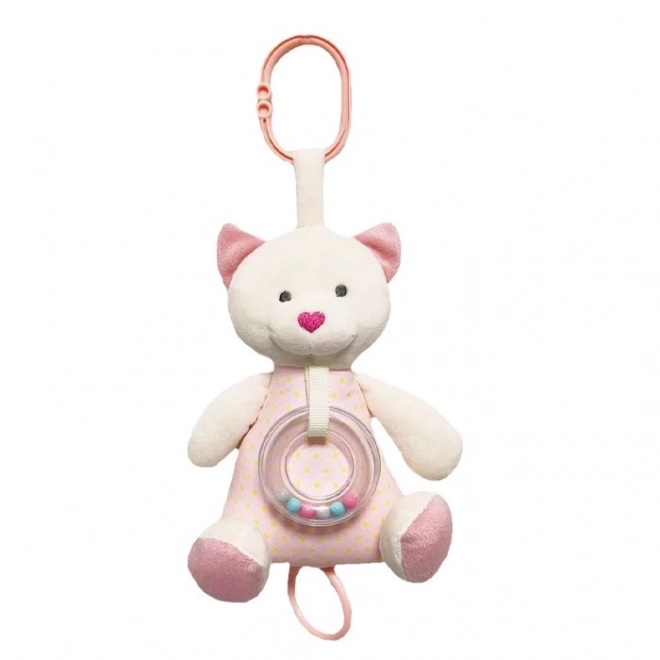 Pozytywka ursuleț roz rozător 18 cm