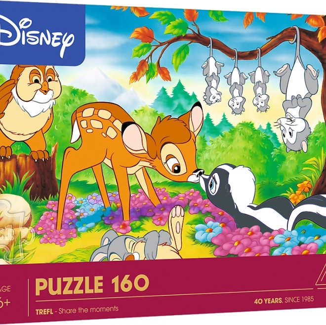Puzzle Bambi și prietenii din pădure 160 de piese