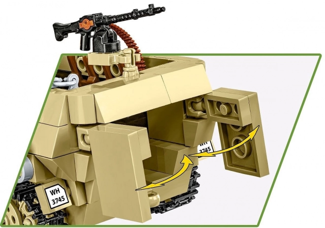 Half-Truck blindat Sd.Kfz. 251 cu 500 de piese