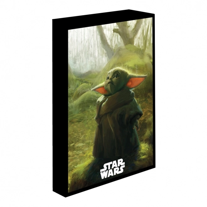 Tablou LED Luminos Star Wars