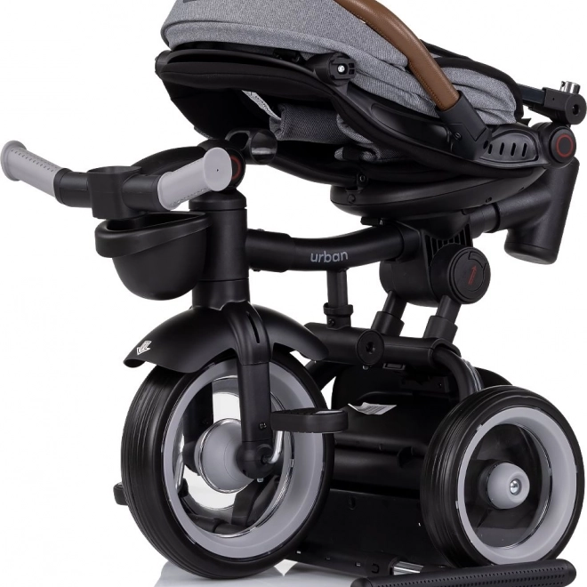 Chipolino Tricicletă cu copertină Urban 2în1 Antracit