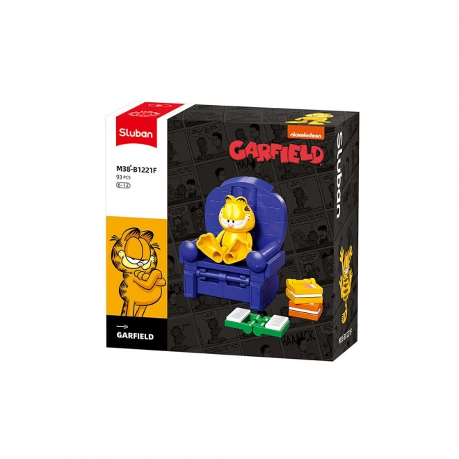 Garfield în fotoliu de la Sluban Builder