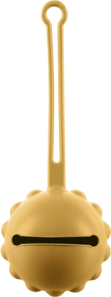 Husă din silicon pentru suzetă, Mustard Yellow