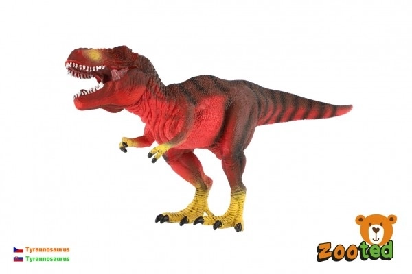 Tyrannosaurus din plastic 26 cm în săculeț