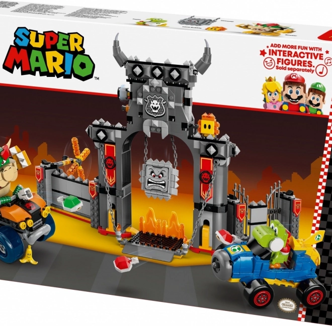 Set de construit Mario Kart - Bowser și castelul său