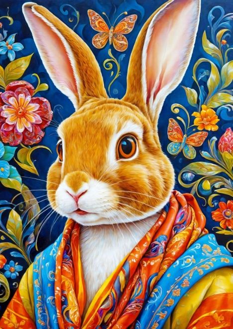 Puzzle Parádní Králík 1000 Piese