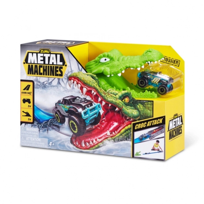 Atacul crocodilului metal machines set pistă