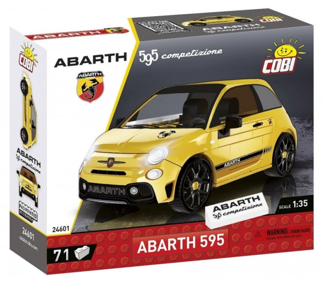 Model din blocuri Abarth 595 Competizione