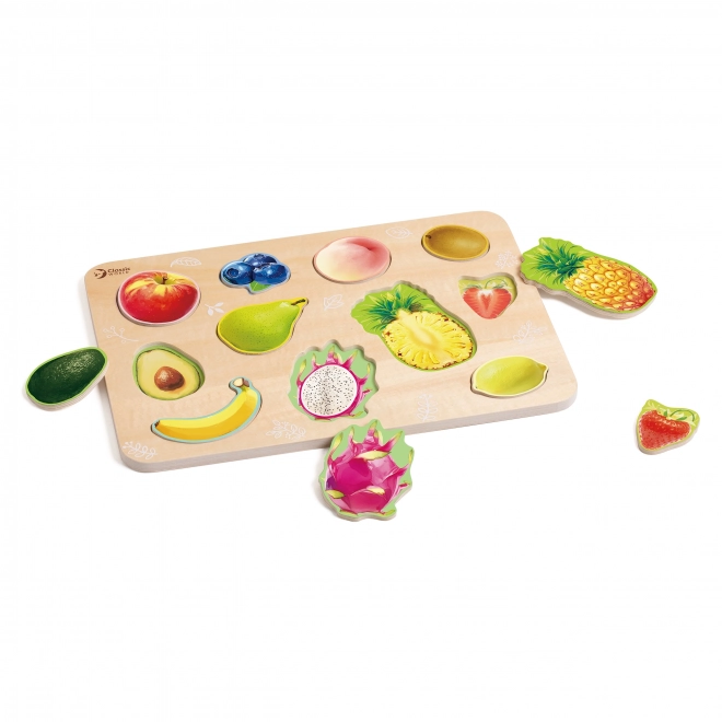 Joc din lemn Classic World Fructe