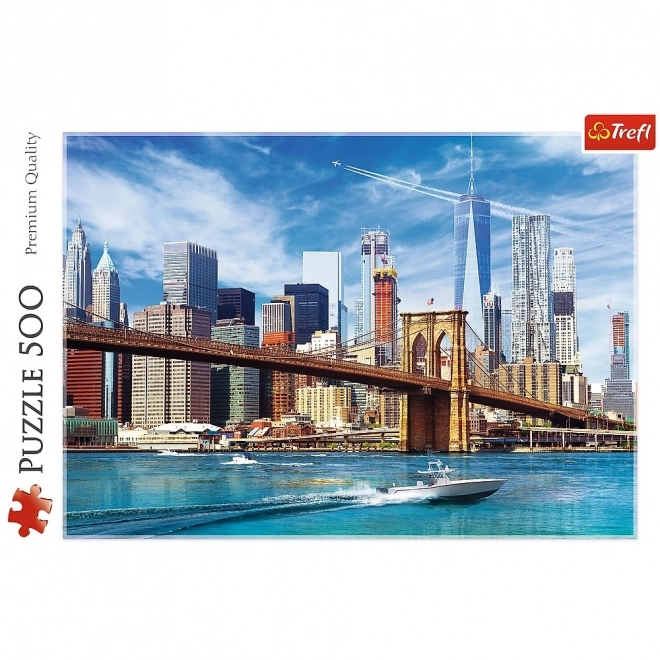 Puzzle Vedere Din New York 500 Piese