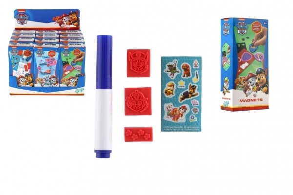 set creativ 3 tipuri Paw Patrol în cutie – Magneți