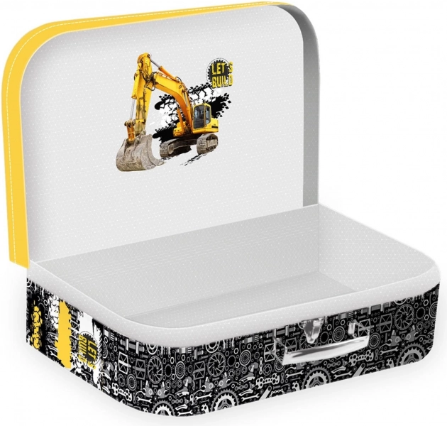Geantă de hârtie școlară 'Let's Build'