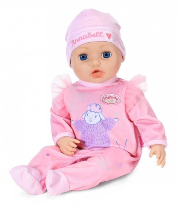 baby annabell păpușa interactivă, 43 cm