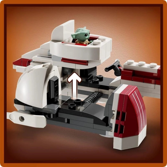 Evadarea pe speeder BARC LEGO Star Wars