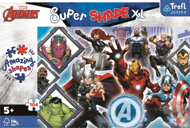 Puzzle superformă XL Avengers