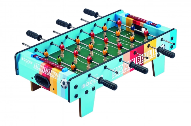 Fotbal de masă din lemn 60,5x30,5x18,5 cm
